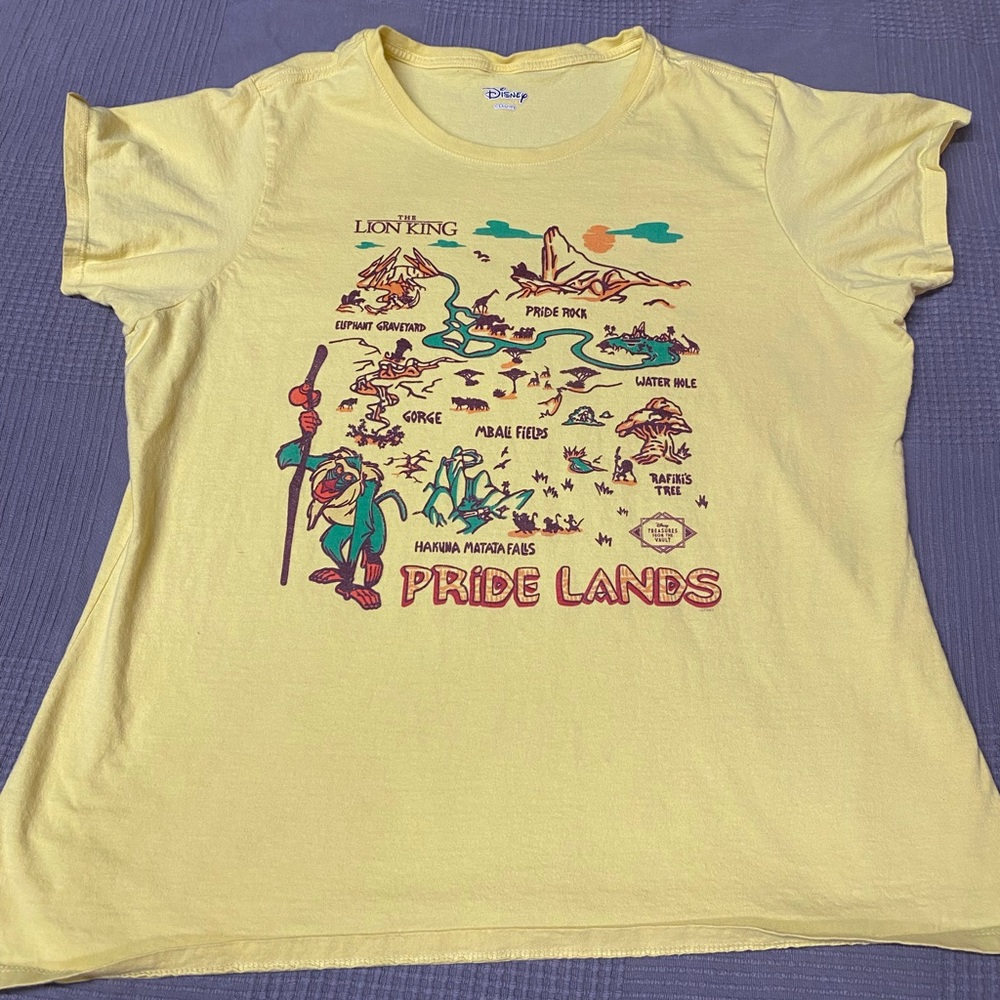 Disney The Lion King Pride Land Shirt Size L